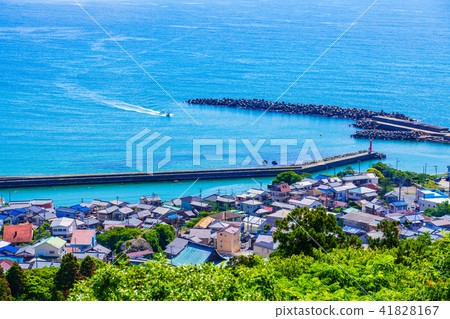 千葉縣 博索的鴨川港 照片素材 圖片 圖庫