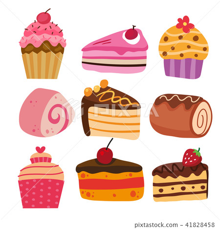 dessert vector collection design 41828458