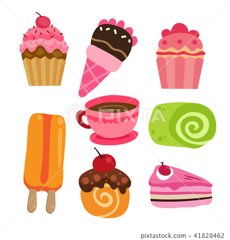 dessert vector collection design 41828462