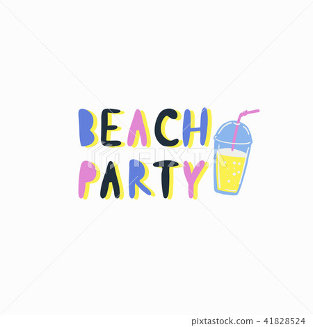 Summer time lettering. Summer time lettering. 41828524