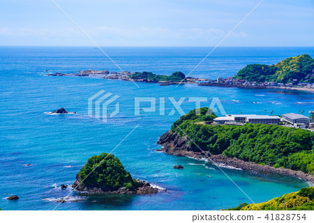 (千葉縣)鴨川Injejima島的海岸線 (千葉縣)鴨川Injejima島的海岸線 41828754