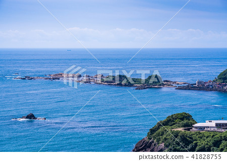 (千葉縣)鴨川Injejima島的海岸線 (千葉縣)鴨川Injejima島的海岸線 41828755