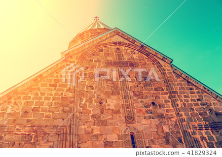 Ancient Fortress Ananuri in Georgia country Ancient Fortress Ananuri in Georgia country 41829324