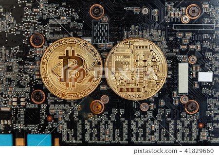 Bitcoins lie on the video card 41829660