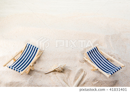 summer season on the beach. relax holiday idea 41831401