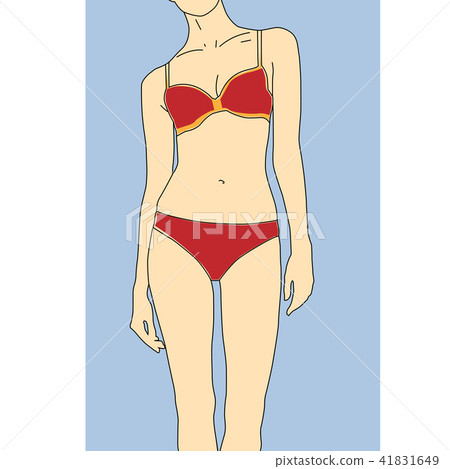 Slender model in bikini - woman in swimsuit Slender model in bikini - woman in swimsuit 41831649