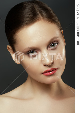 Woman beauty face. Skincare. Makeup, cosmetics Woman beauty face. Skincare. Makeup, cosmetics 41831880