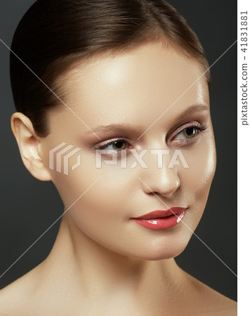 Woman beauty face. Skincare. Makeup, cosmetics Woman beauty face. Skincare. Makeup, cosmetics 41831881