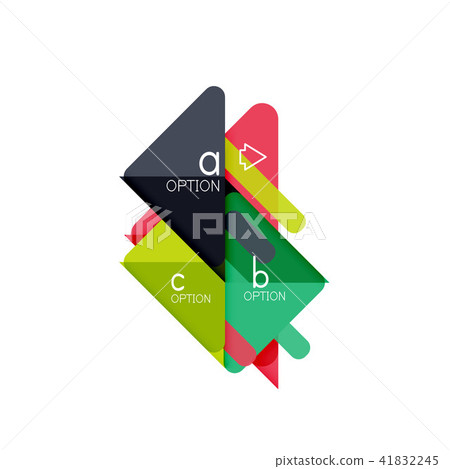 Triangle data visualization design, option infographic layout Triangle data visualization design, option infographic layout 41832245