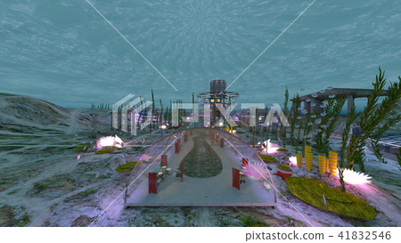 Underwater city 41832546