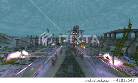 Underwater city Underwater city 41832547