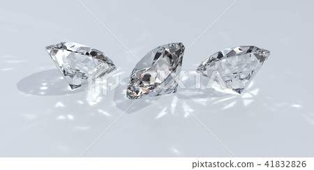 Diamond 3d illustation 41832826
