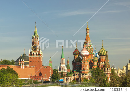 Moscow city skyline at Red Square, Moscow, Russia Moscow city skyline at Red Square, Moscow, Russia 41833844
