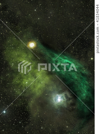 Small part of an infinite star field 41834044