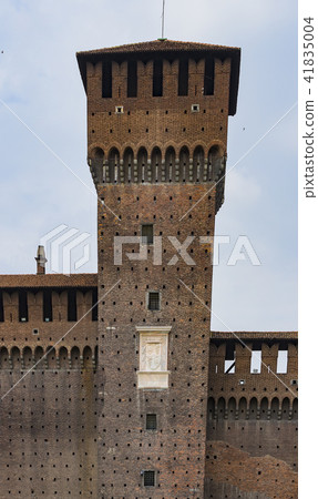 Elements of the architecture of the ancient Castle 41835004