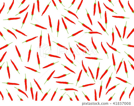 Red pepper illustration vegetable background 41837008