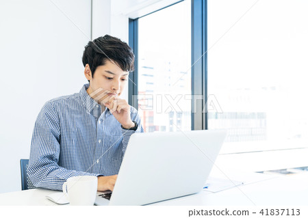 A worried man A worried man 41837113