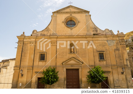 Front facade of the church Madre Front facade of the church Madre 41839315