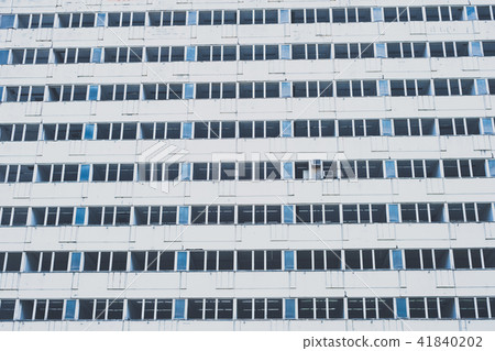 abandoned building building facade of empty house abandoned building building facade of empty house 41840202