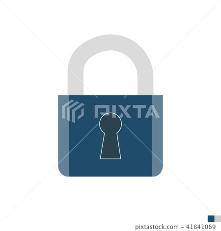 Padlock Vector Flat Icon 41841069