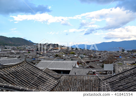 麗江城堡的街道 麗江城堡的街道 41841554