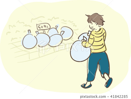 A man who garbage 41842285