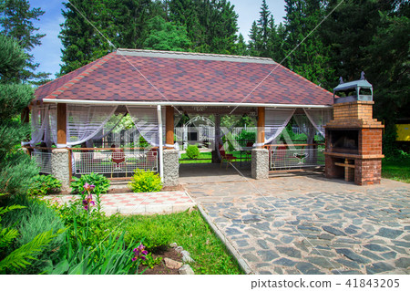 Gazebo with terrace Gazebo with terrace 41843205