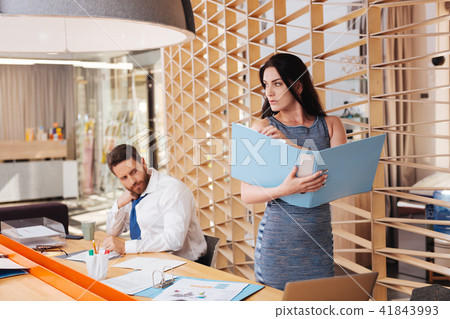 Inflamed man desiring his worker 41843993