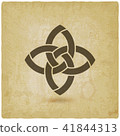 abstract intertwining symbol vintage background 41844313