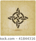 abstract twisted symbol vintage background 41844316