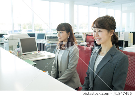 Business woman office reception business image Business woman office reception business image 41847496