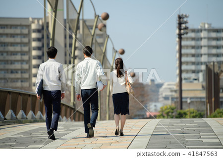 Businessman real estate business woman construction business image 41847563
