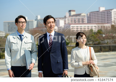 商人房地產女商人建築企業圖像 41847574