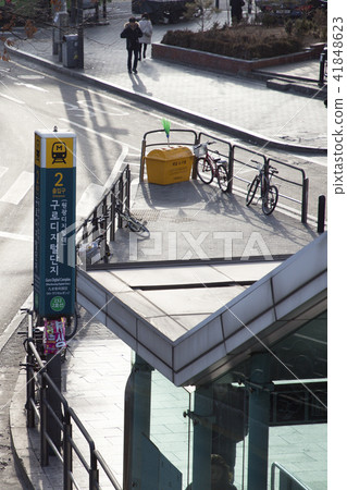 Korean subways RF photo, public transportation in Korea. 002 41848623