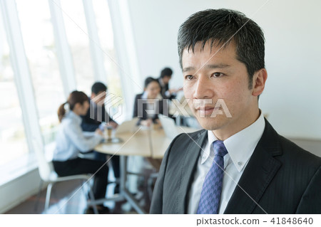 商人辦公室會議圖像 41848640