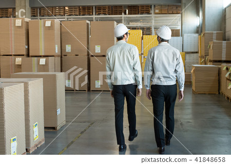 倉庫企業工作者商人圖像 41848658