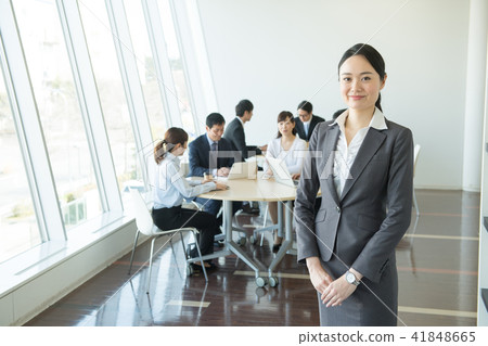 Business woman office meeting image Business woman office meeting image 41848665