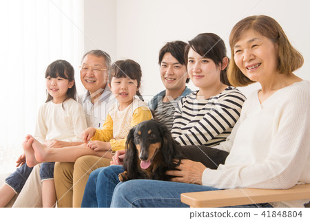 三代家庭形象 41848804