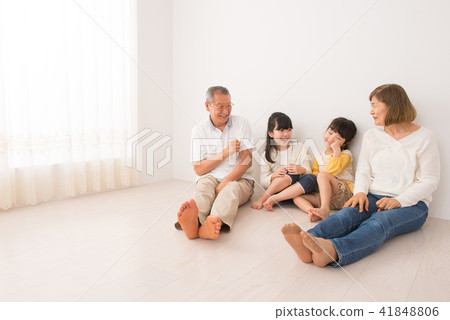 高級孫子家庭家庭形象 41848806