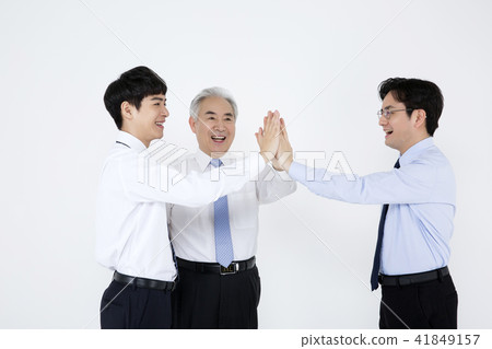 RF Photos- Business people working together, office life 017 41849157