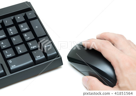 Computer keyboard and mouse 41851564
