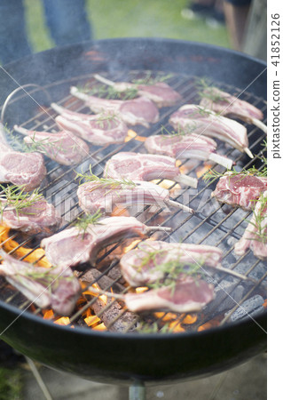 BBQ Lamb Chop BBQ Lamb Chop 41852126