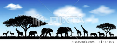 African Animals, Savanna - Stock Image - Everypixel