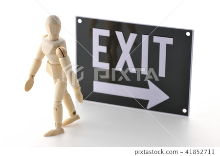 EXIT Evacuation drill exit 41852711