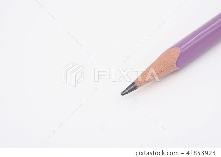 Pencil on white background Pencil on white background 41853923