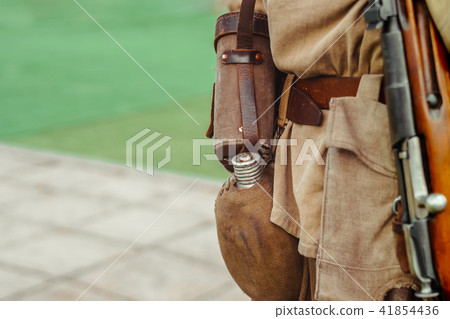 soldier in old uniform 41854436