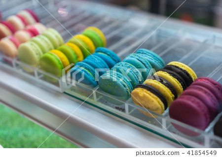 colorful cake macaron or sweet macaroons colorful cake macaron or sweet macaroons 41854549