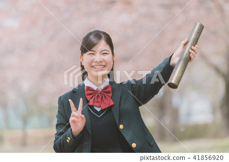 graduate, graduation, high school student 41856920