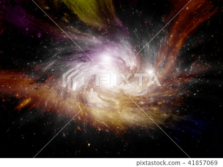 galaxy in a free space 41857069