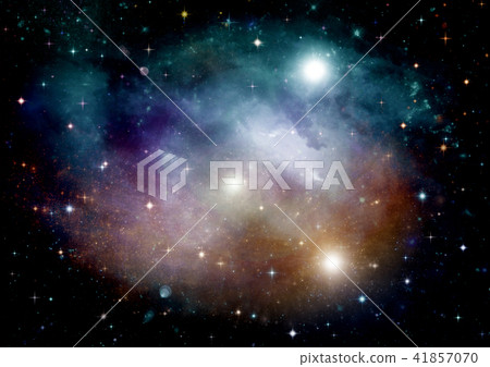 galaxy in a free space 41857070